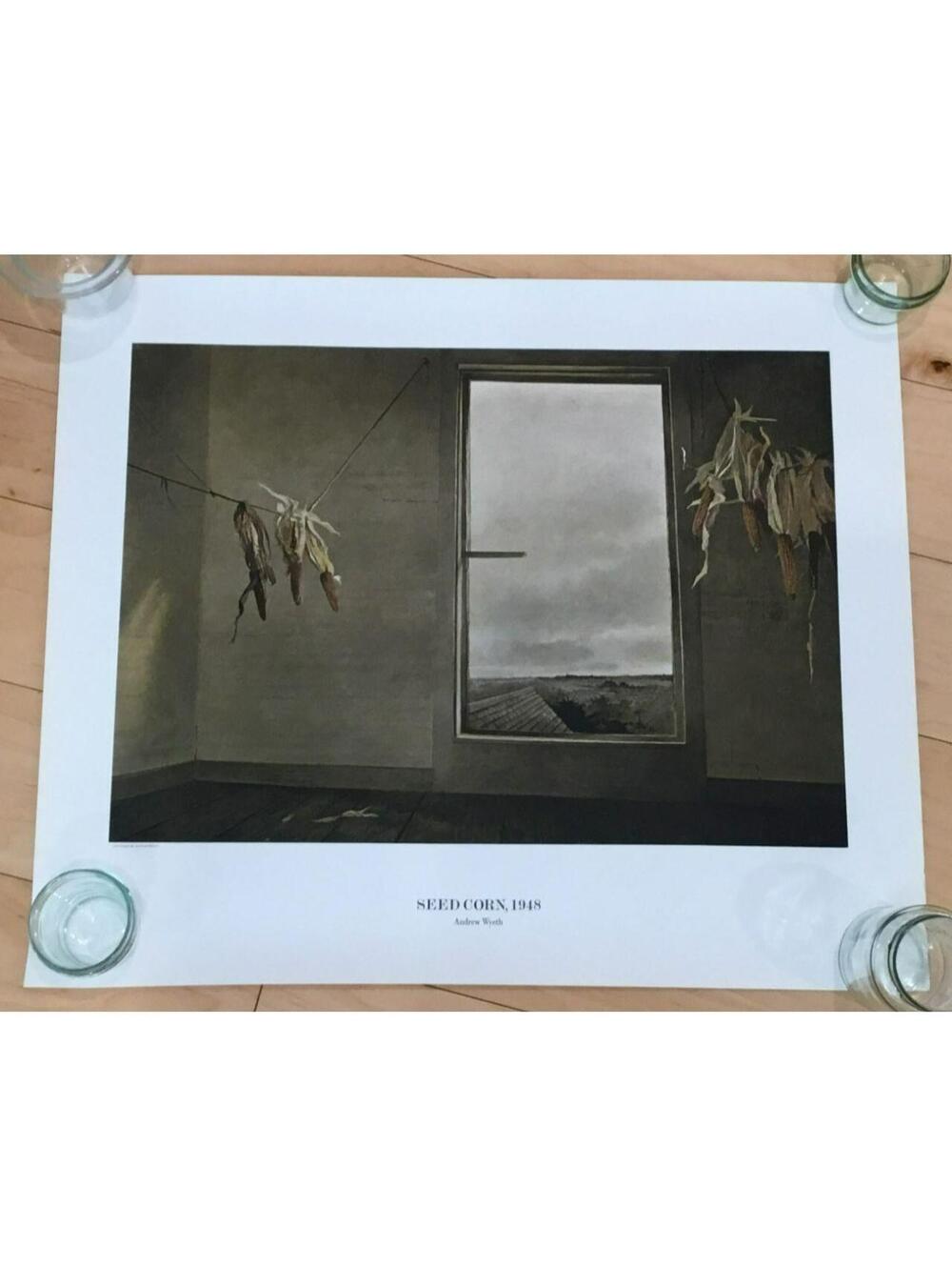 Andrew Wyeth Seed Corn Triton Press 20 x 24 Poster